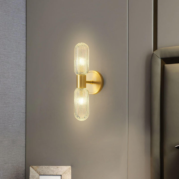 Mallory Wall Lamp - Mid Century Glass Sconce | Vinlighting | Vinlighting