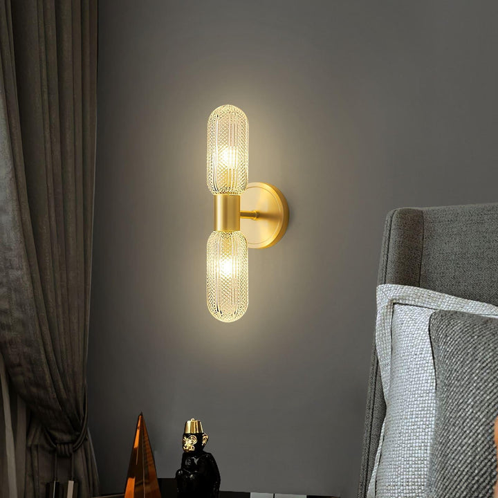 Mallory Wall Lamp - Mid Century Glass Sconce | Vinlighting | Vinlighting