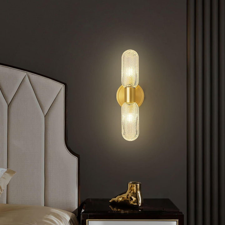 Mallory Wall Lamp - Mid Century Glass Sconce | Vinlighting | Vinlighting