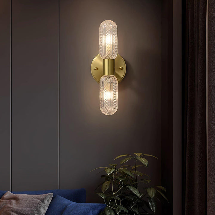 Mallory Wall Lamp - Mid Century Glass Sconce | Vinlighting | Vinlighting