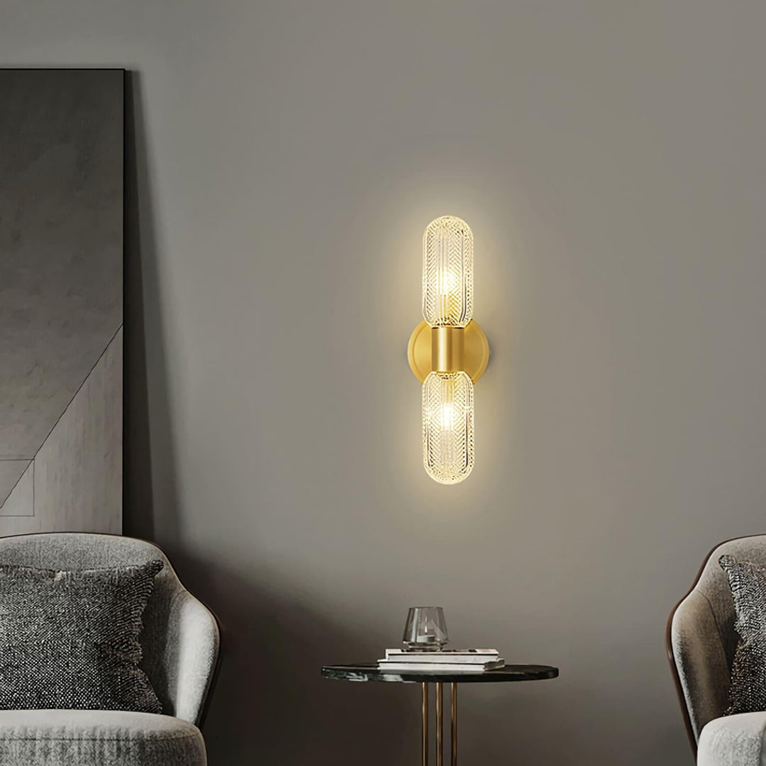 Mallory Wall Lamp - Mid Century Glass Sconce | Vinlighting | Vinlighting