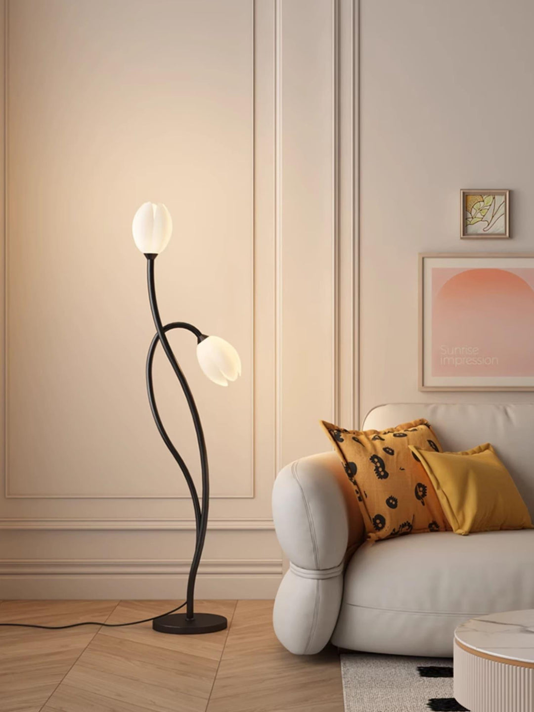 Manta Flower Floor Lamp - Creative Design & Warm, Inviting Glow | Vinlighting | Vinlighting