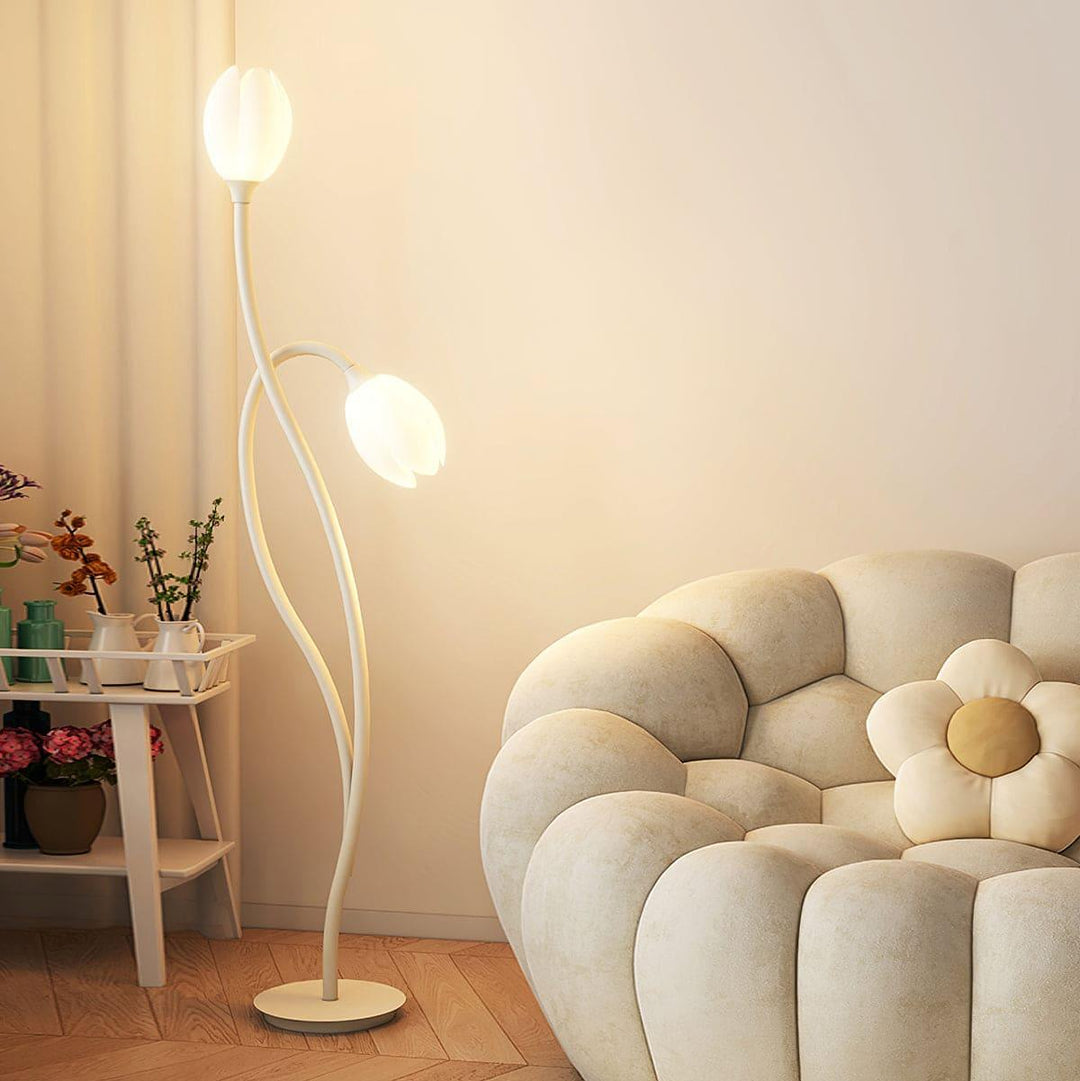Manta Flower Floor Lamp - Creative Design & Warm, Inviting Glow | Vinlighting | Vinlighting