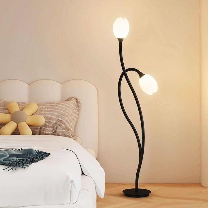Manta Flower Floor Lamp - Creative Design & Warm, Inviting Glow | Vinlighting | Vinlighting