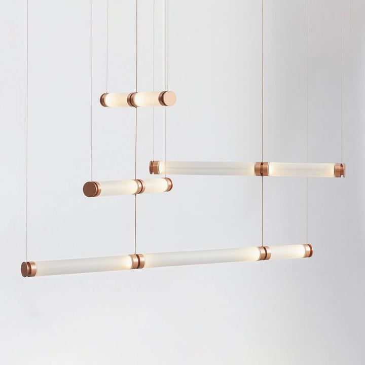 Maperu Chandelier – Modern Lightweight Linear Chandelier Design