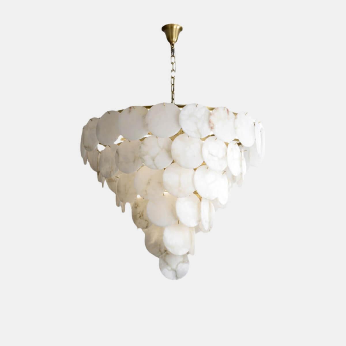 Marble Multi-Tiered Round Chandelier - Vinlighting