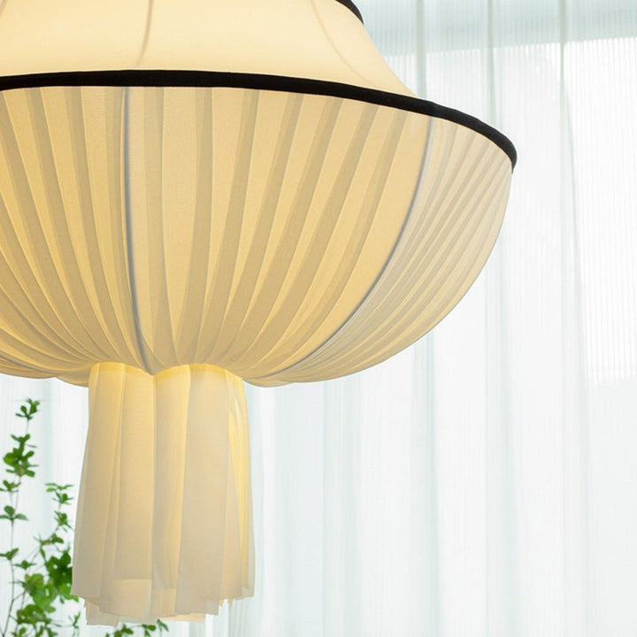 Marianna Pendant Lamp – Mid Century White Fabric for Modern Bedroom | Vinlighting