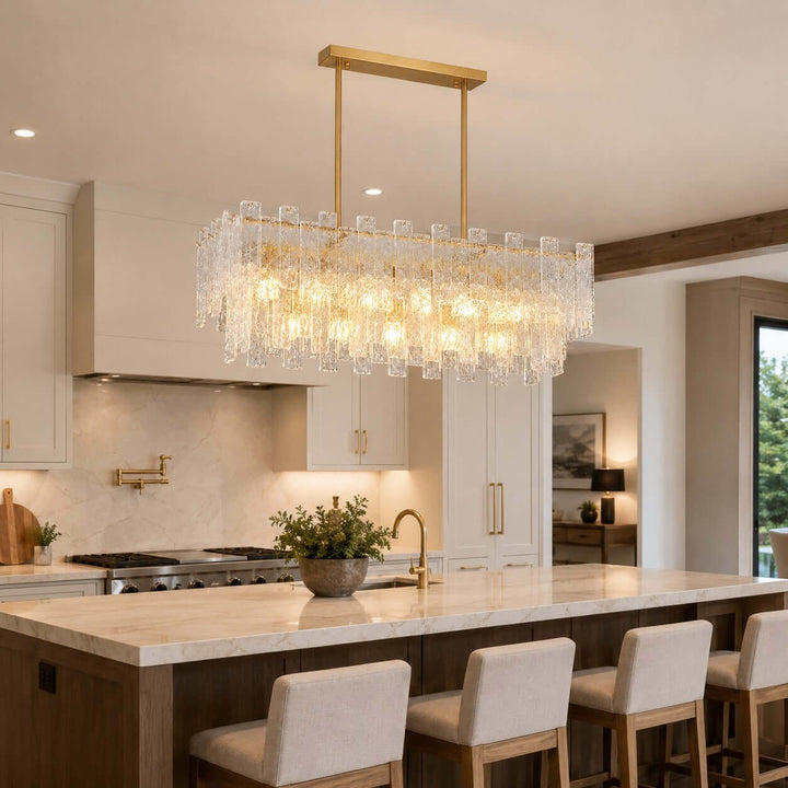 Marielle Chandelier for French Modern Dining Room Lighting Today