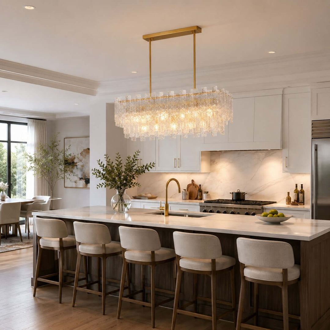 Marielle Chandelier for French Modern Dining Room Lighting Today
