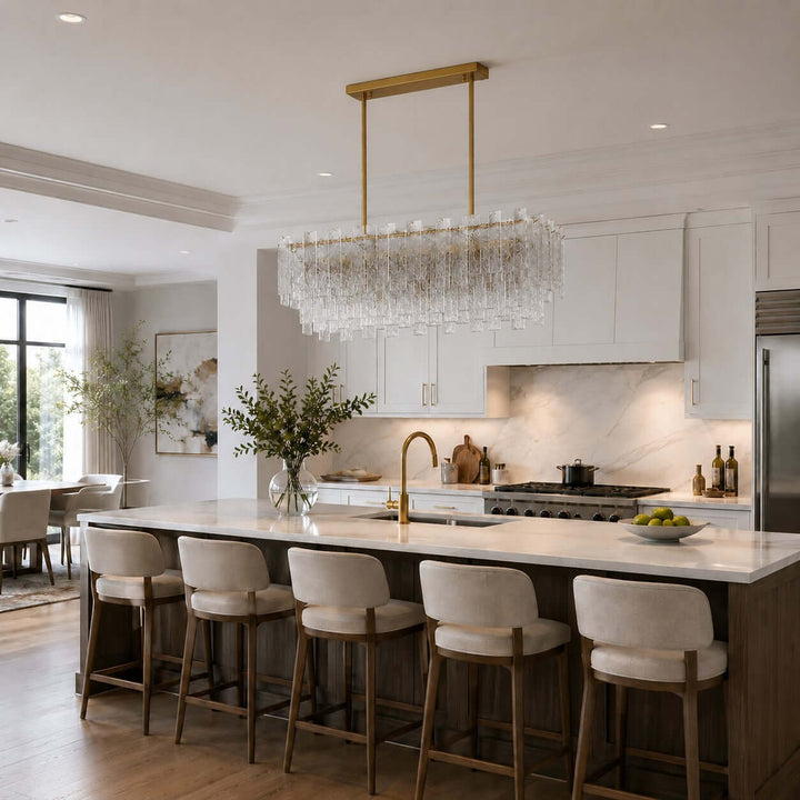 Marielle Chandelier for French Modern Dining Room Lighting Today
