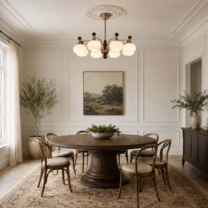 Marlowe Chandelier – Classic Mid-Century Dining Room Glass Chandelier | Vinlighting