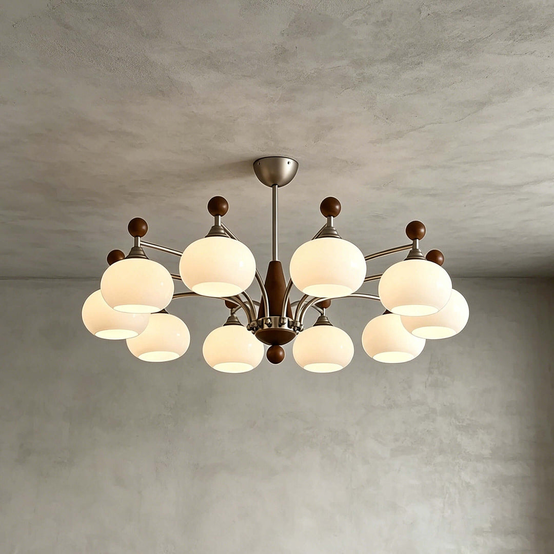 Marlowe Chandelier – Classic Mid-Century Dining Room Glass Chandelier | Vinlighting