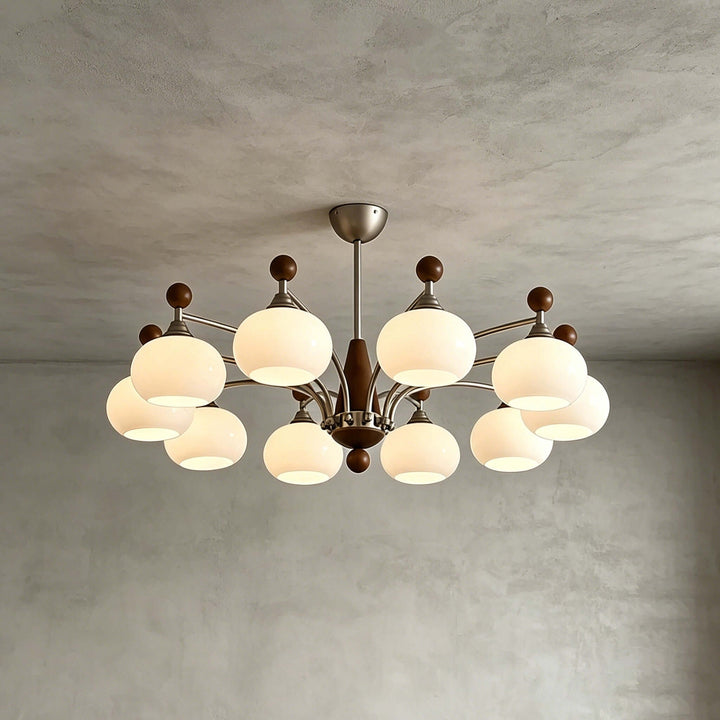 Marlowe Chandelier – Classic Mid-Century Dining Room Glass Chandelier | Vinlighting
