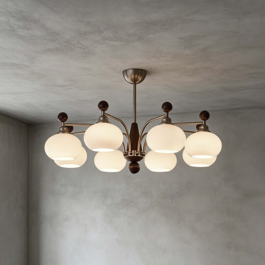 Marlowe Chandelier – Classic Mid-Century Dining Room Glass Chandelier | Vinlighting