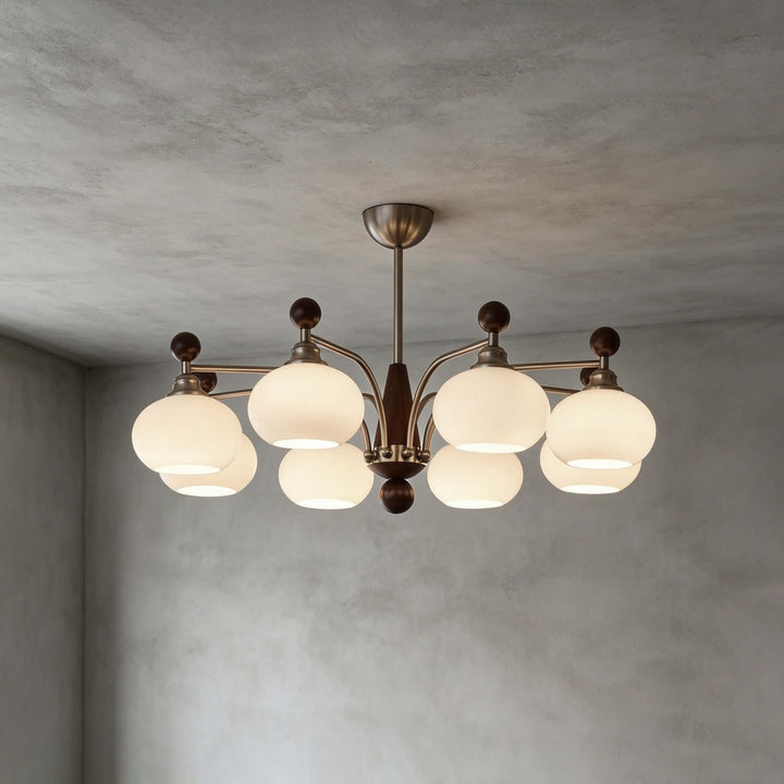Marlowe Chandelier – Classic Mid-Century Dining Room Glass Chandelier | Vinlighting