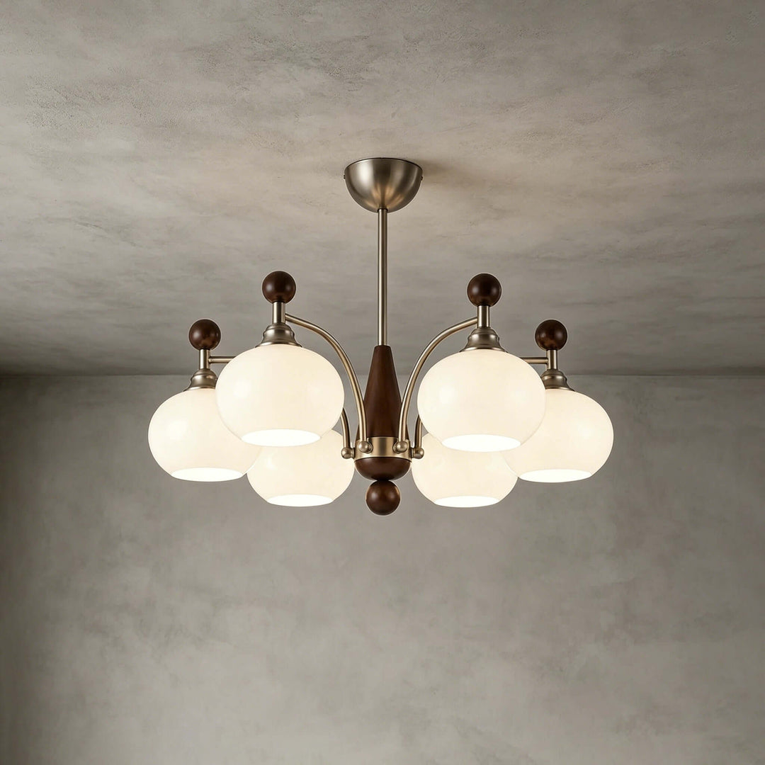 Marlowe Chandelier – Classic Mid-Century Dining Room Glass Chandelier | Vinlighting