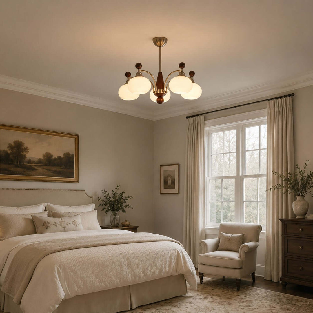 Marlowe Chandelier – Classic Mid-Century Dining Room Glass Chandelier | Vinlighting