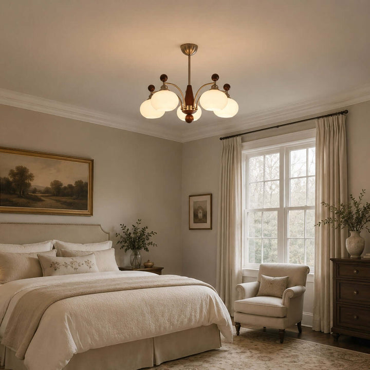 Marlowe Chandelier – Classic Mid-Century Dining Room Glass Chandelier | Vinlighting