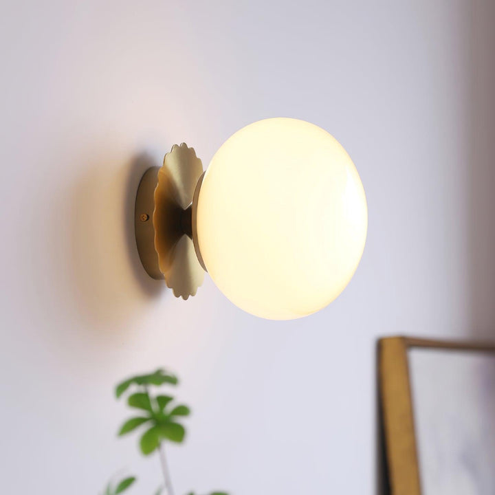 Marshmallow Glass Wall Sconce - Vintage Pink | Vinlighting | Vinlighting