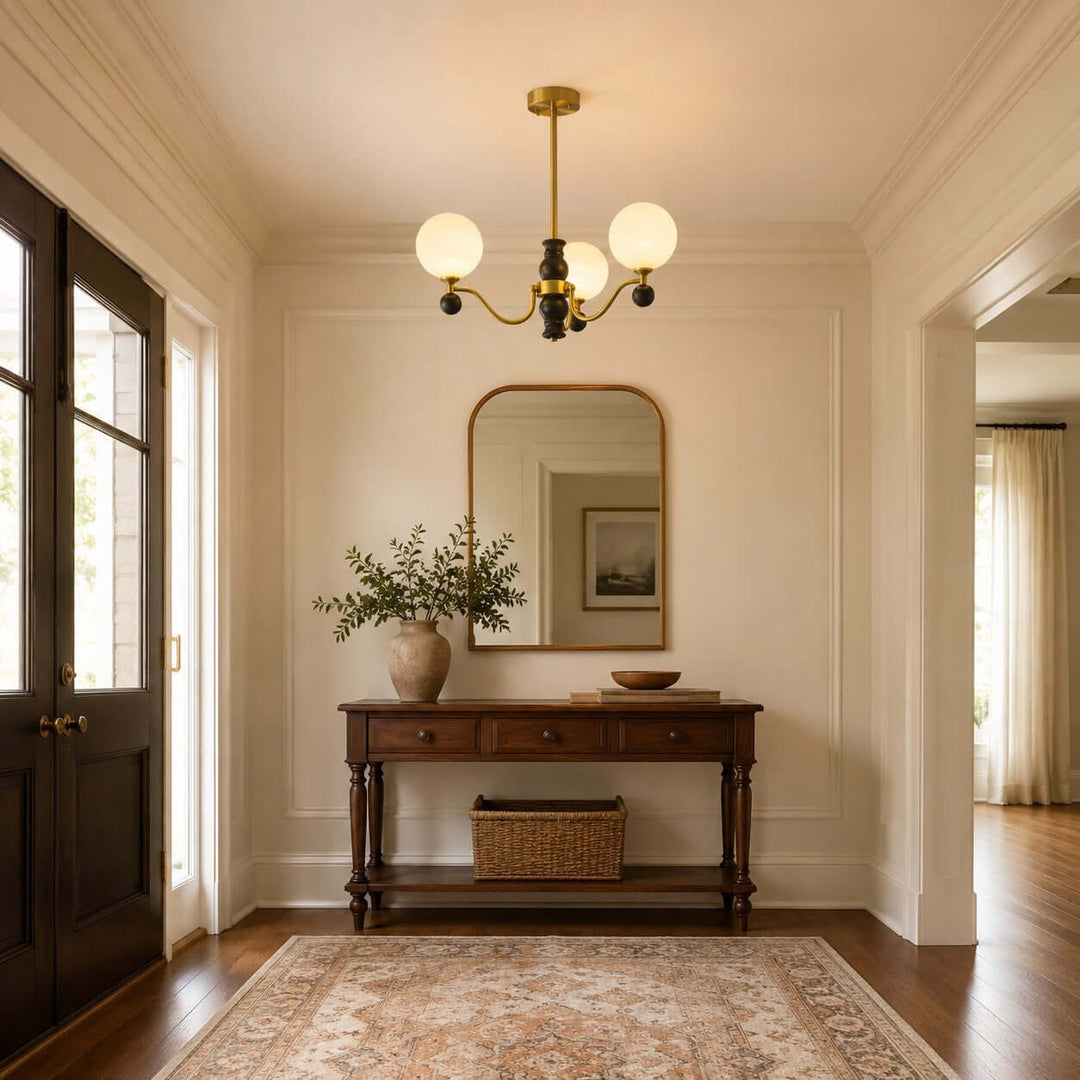 Marvello Chandelier - Vintage Glass Dining Room Chandelier Lamp | Vinlighting