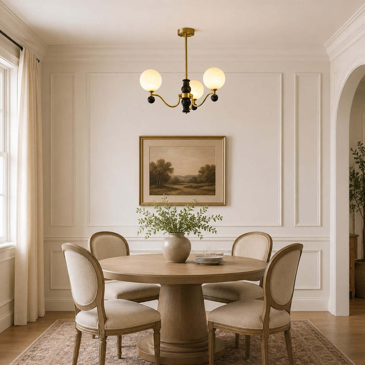 Marvello Chandelier - Vintage Glass Dining Room Chandelier Lamp | Vinlighting