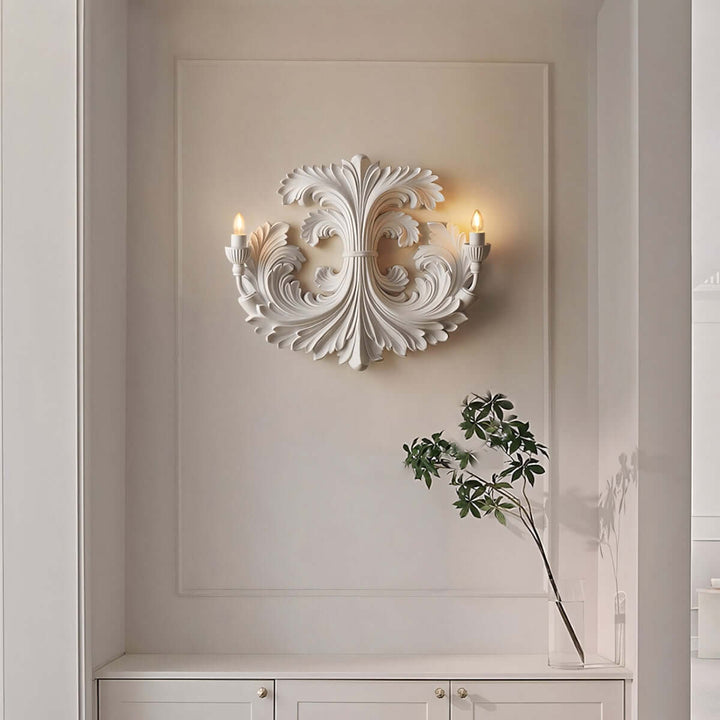 Mavora Wall Light – French Creative Resin Art Carving