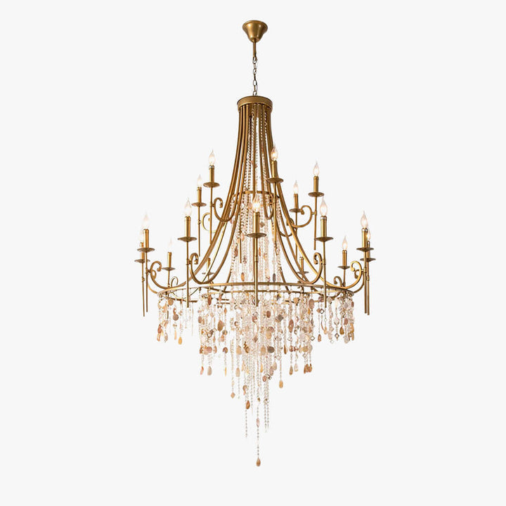 Mavul Chandelier - Elegant American Crystal Lighting