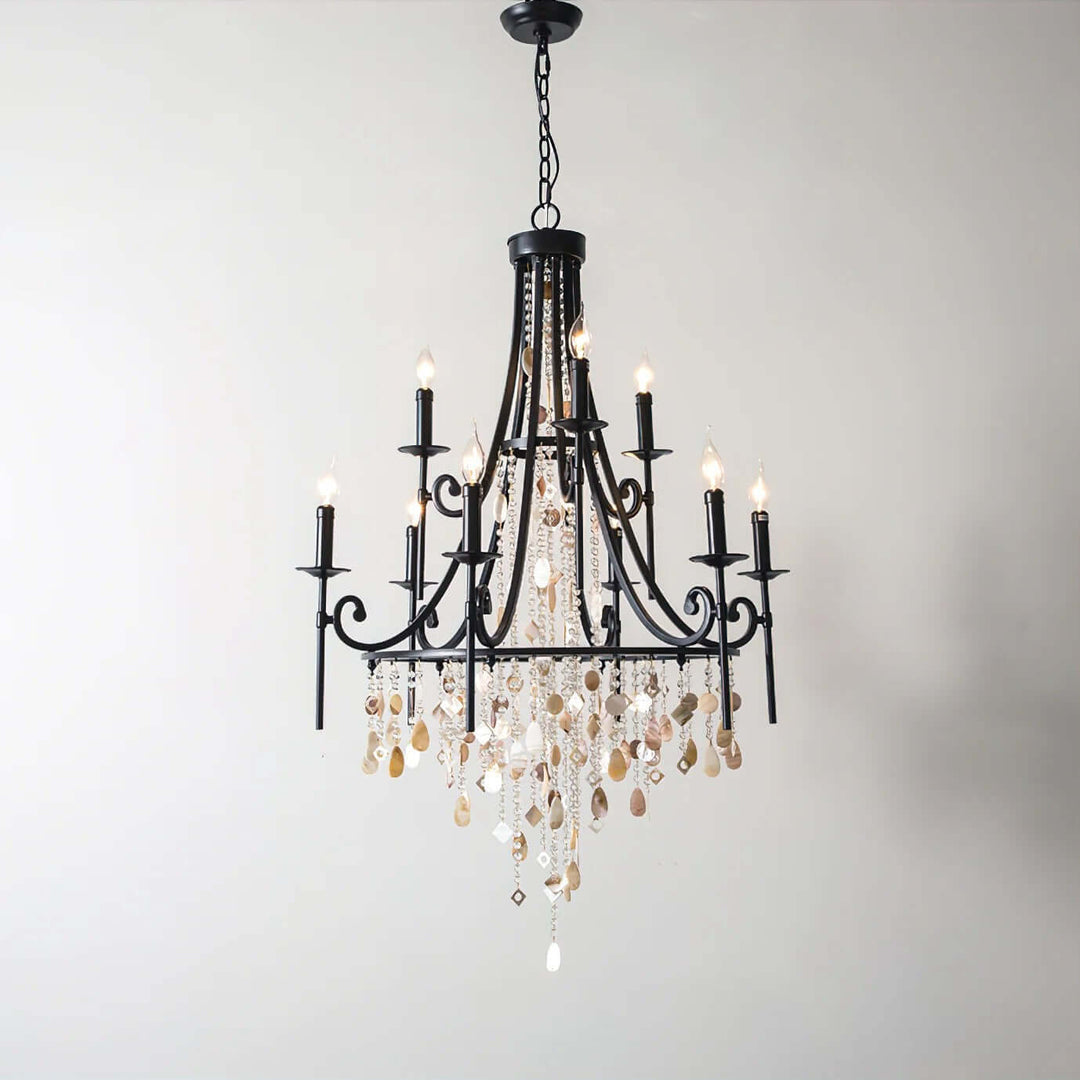Mavul Chandelier - Elegant American Crystal Lighting