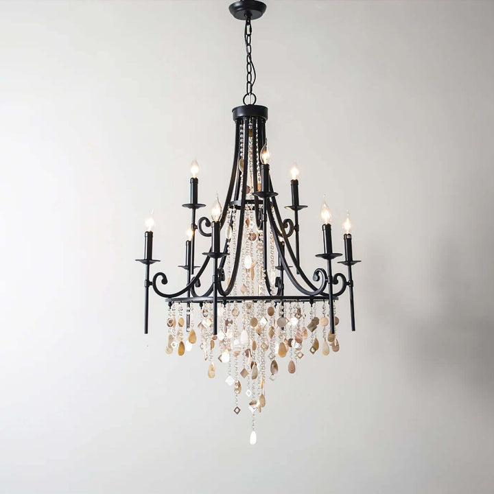 Mavul Chandelier - Elegant American Crystal Lighting