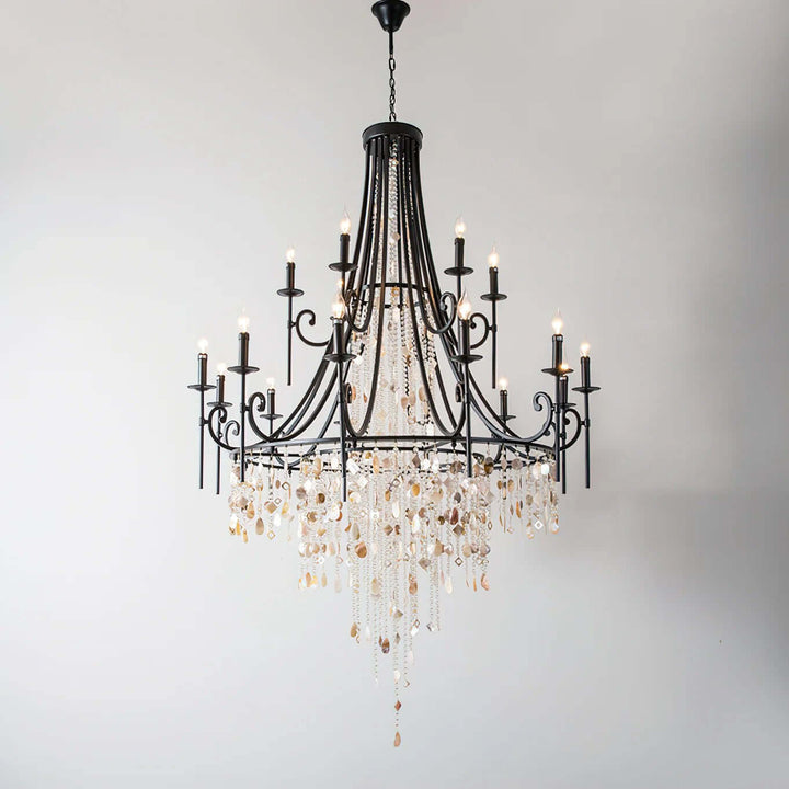 Mavul Chandelier - Elegant American Crystal Lighting
