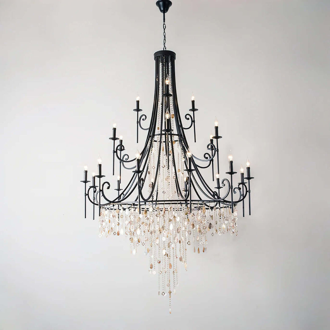 Mavul Chandelier - Elegant American Crystal Lighting