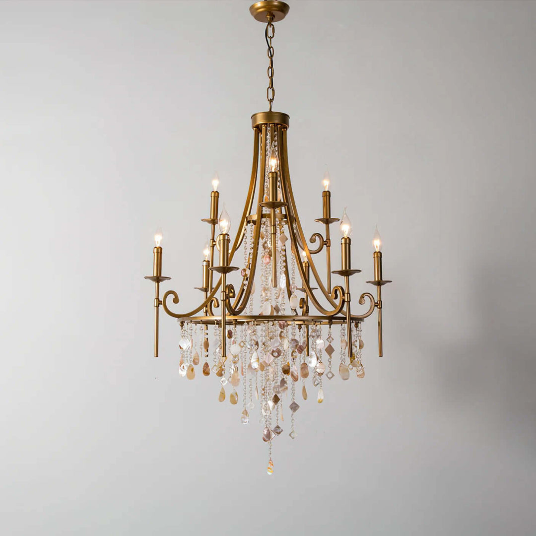 Mavul Chandelier - Elegant American Crystal Lighting
