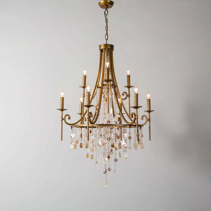 Mavul Chandelier - Elegant American Crystal Lighting