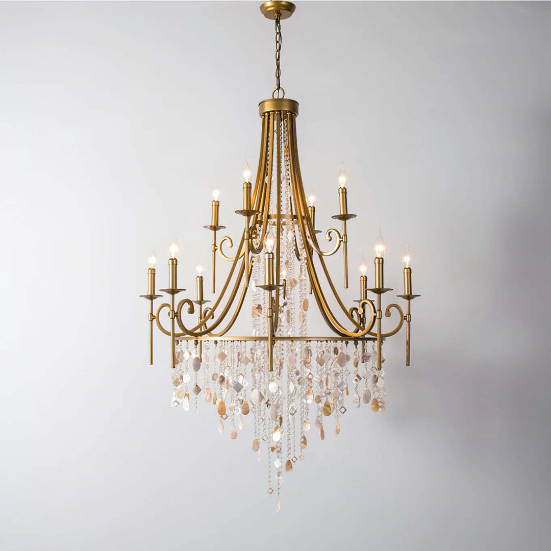 Mavul Chandelier - Elegant American Crystal Lighting