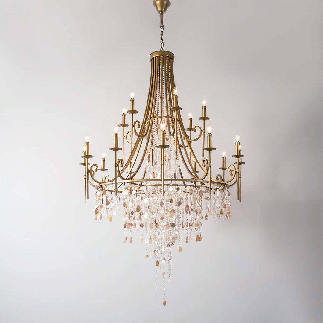 Mavul Chandelier - Elegant American Crystal Lighting