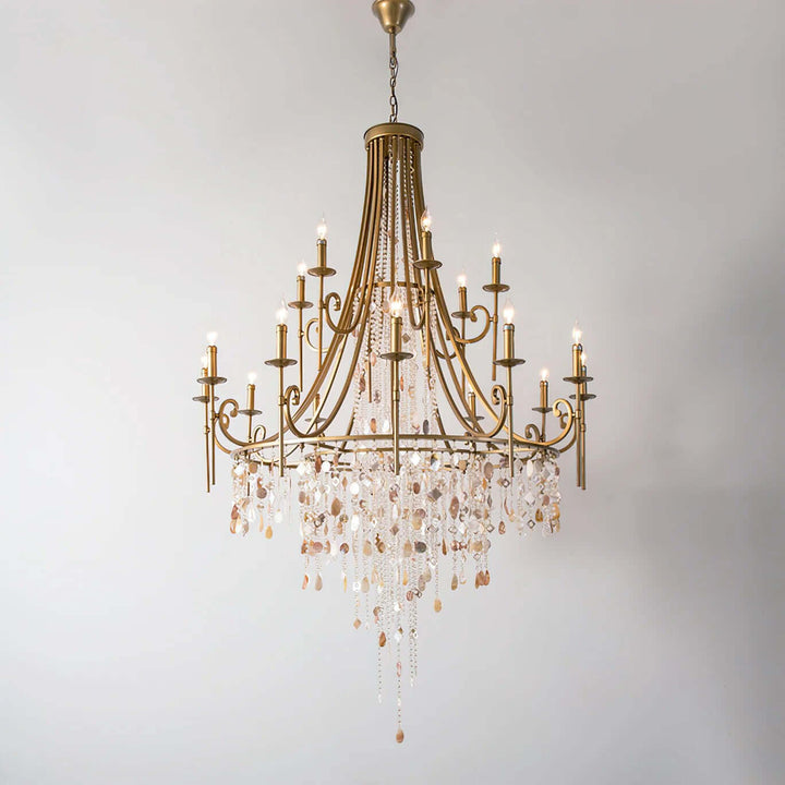 Mavul Chandelier - Elegant American Crystal Lighting
