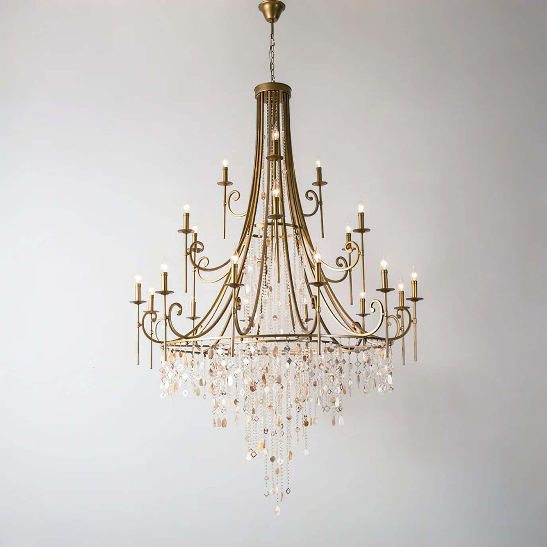Mavul Chandelier - Elegant American Crystal Lighting