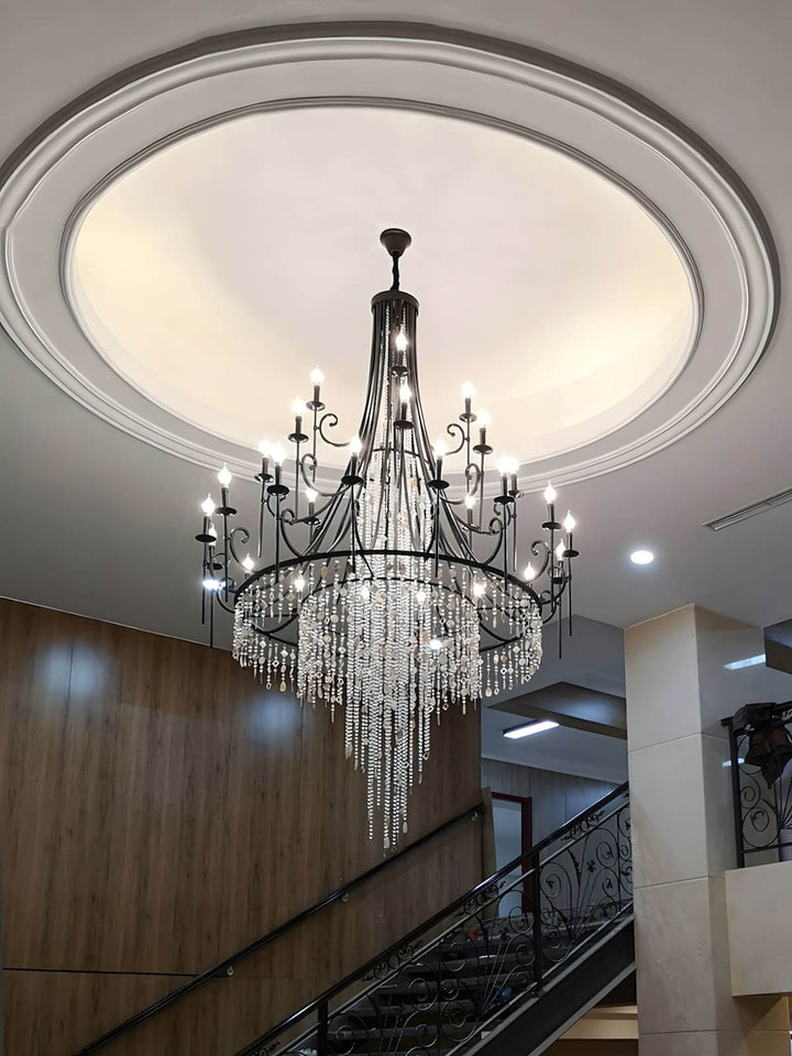 Mavul Chandelier - Elegant American Crystal Lighting