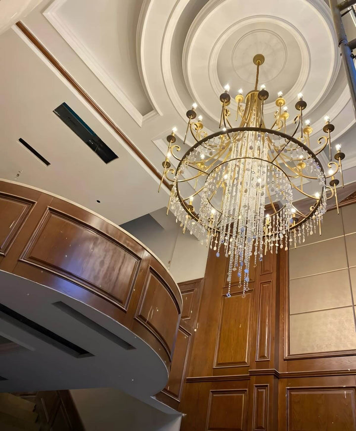 Mavul Chandelier - Elegant American Crystal Lighting