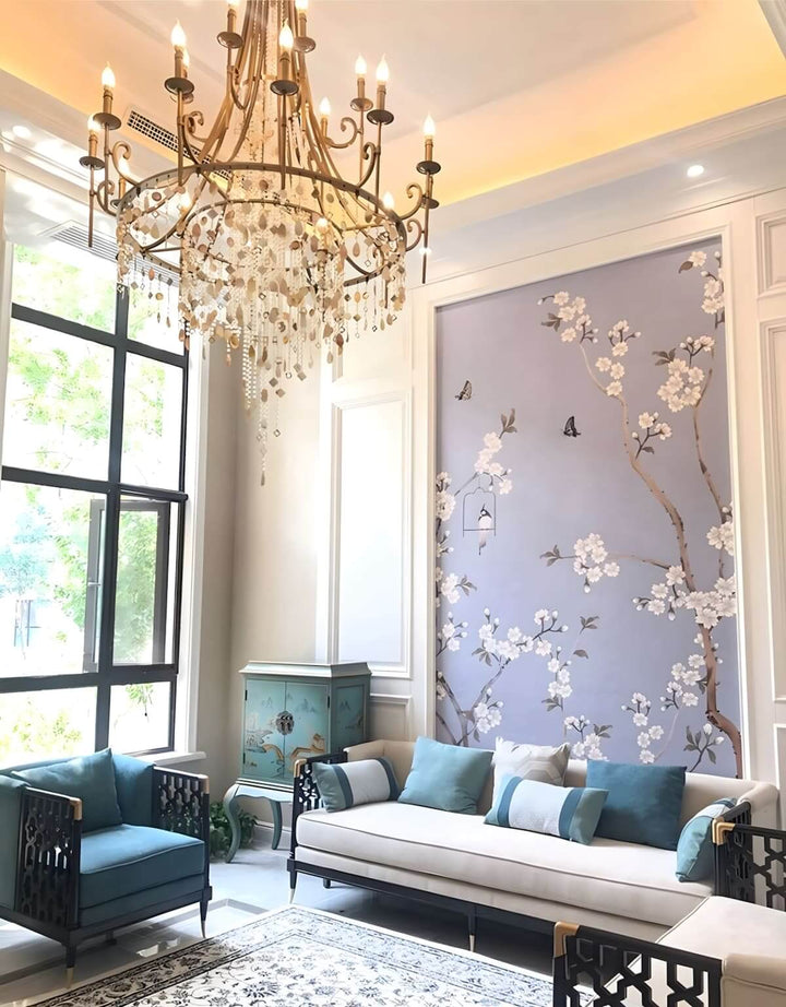 Mavul Chandelier - Elegant American Crystal Lighting