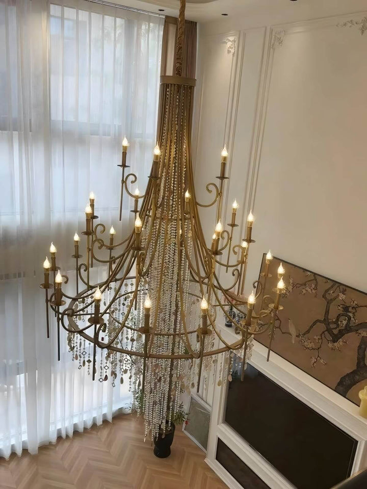 Mavul Chandelier - Elegant American Crystal Lighting
