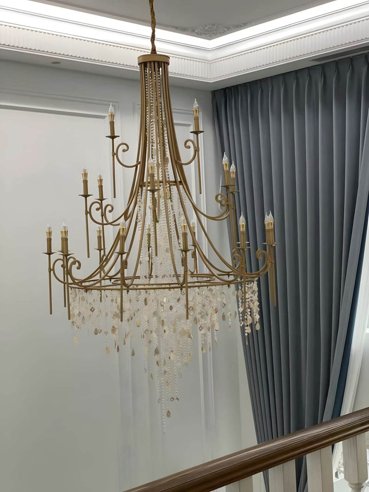 Mavul Chandelier - Elegant American Crystal Lighting