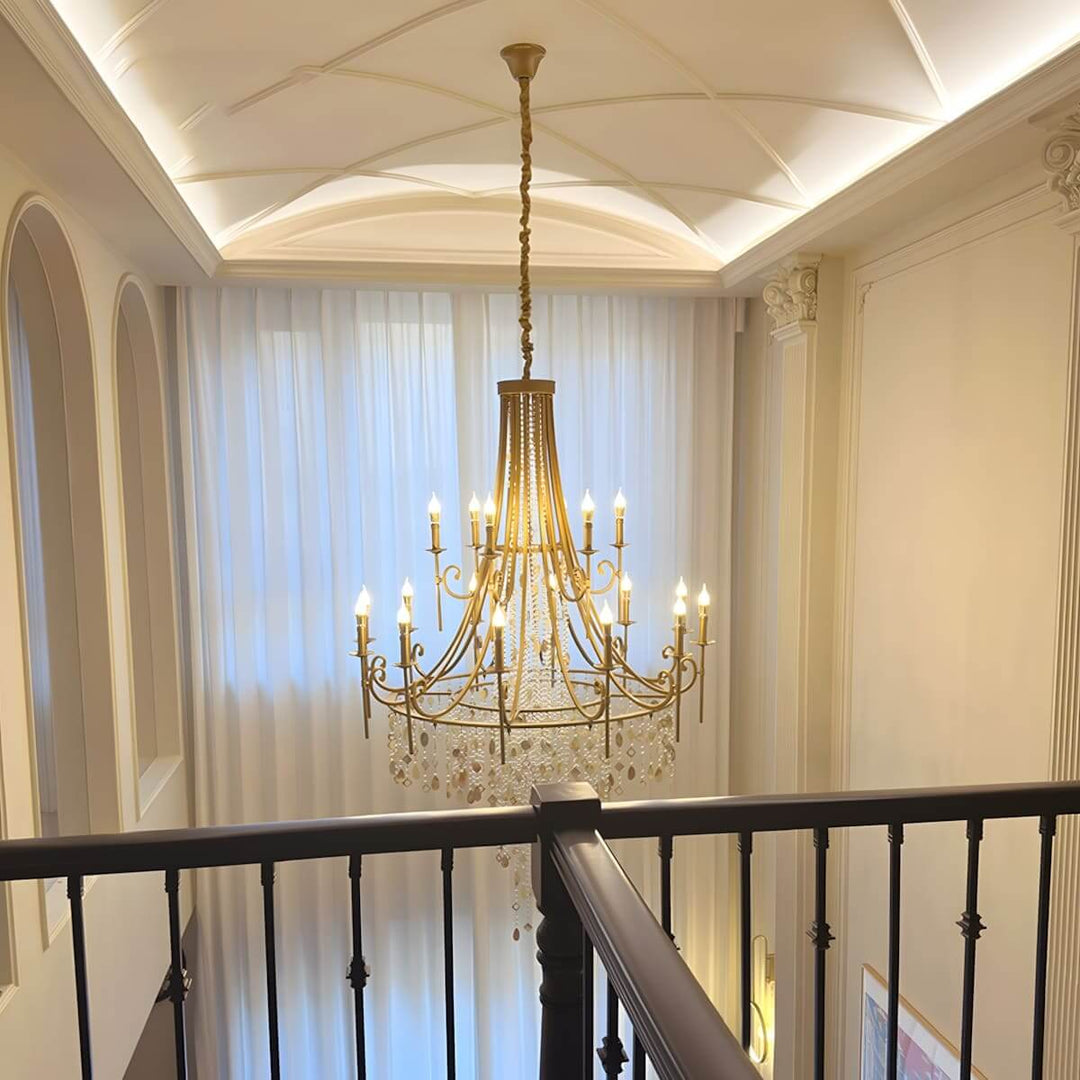 Mavul Chandelier - Elegant American Crystal Lighting