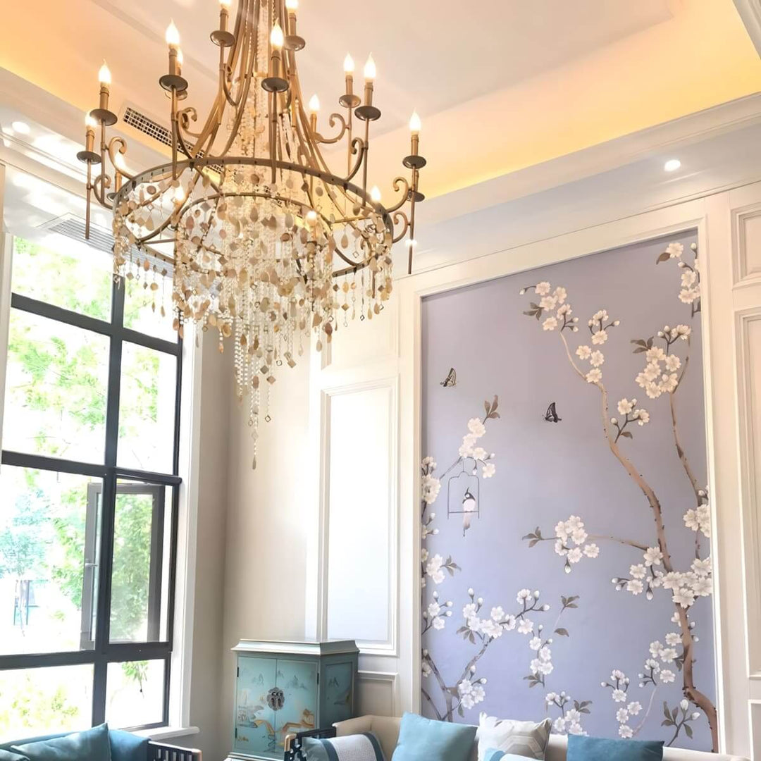 Mavul Chandelier - Elegant American Crystal Lighting