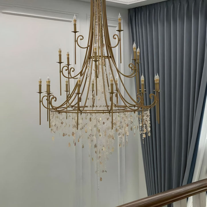 Mavul Chandelier - Elegant American Crystal Lighting