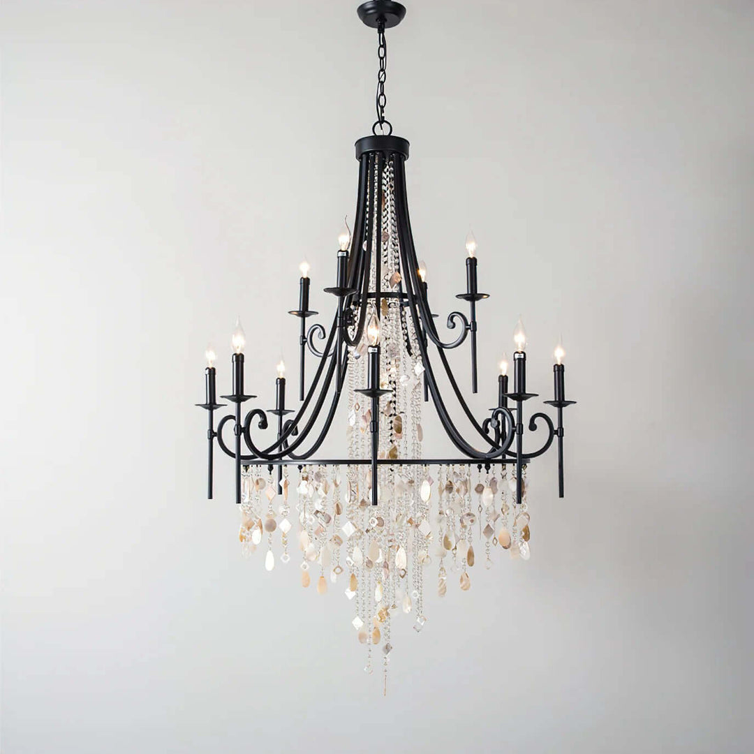 Mavul Chandelier - Elegant American Crystal Lighting
