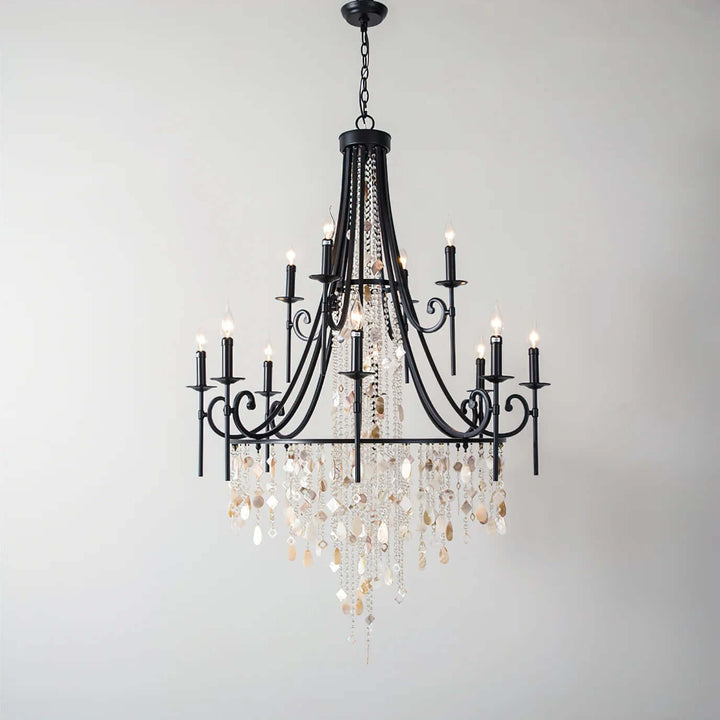 Mavul Chandelier - Elegant American Crystal Lighting