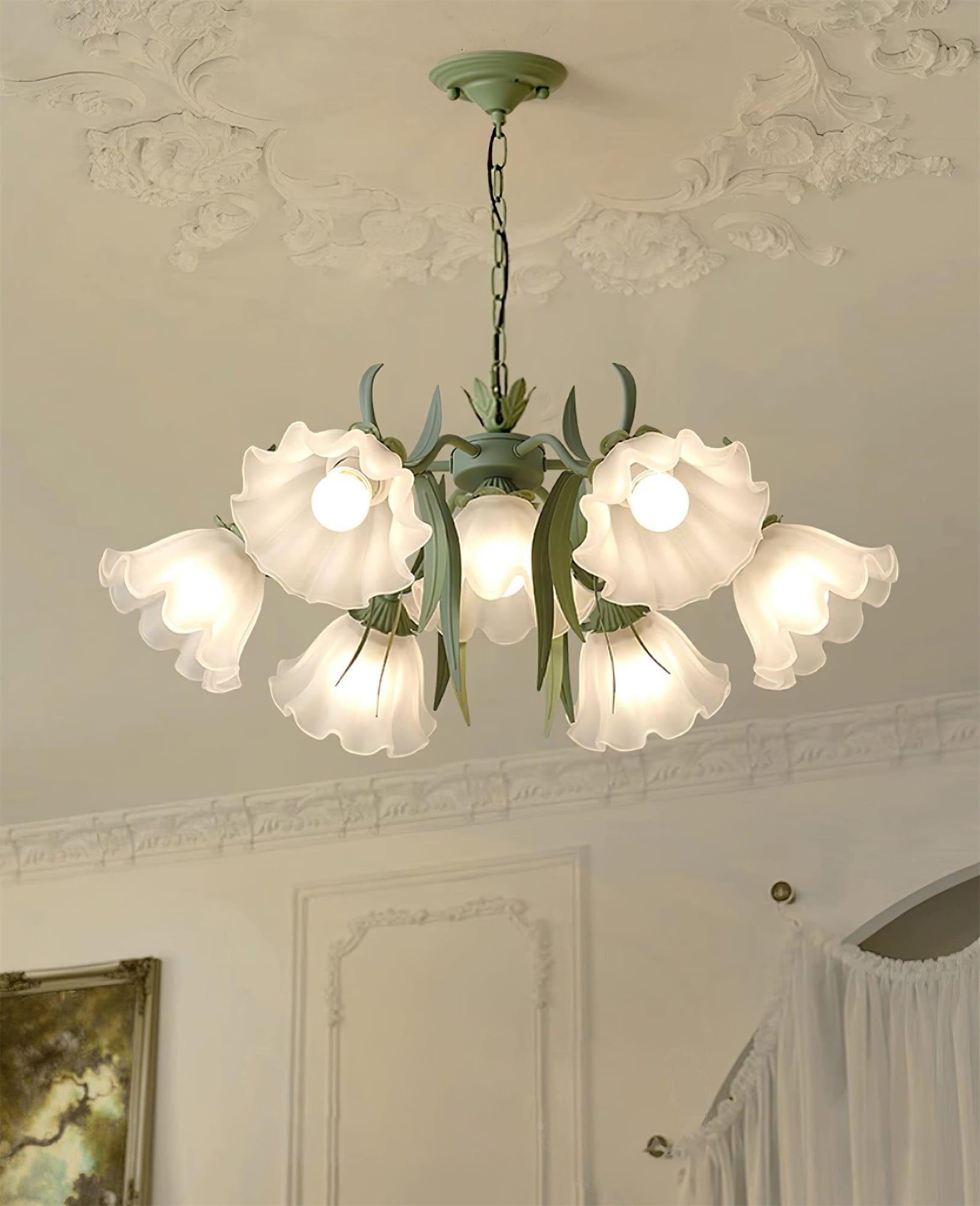 Maysea Lily Flower Chandelier - Vinlighting