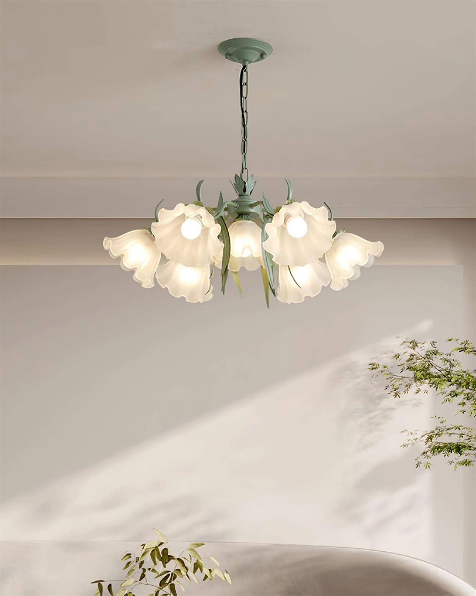 Maysea Lily Flower Chandelier - Vinlighting