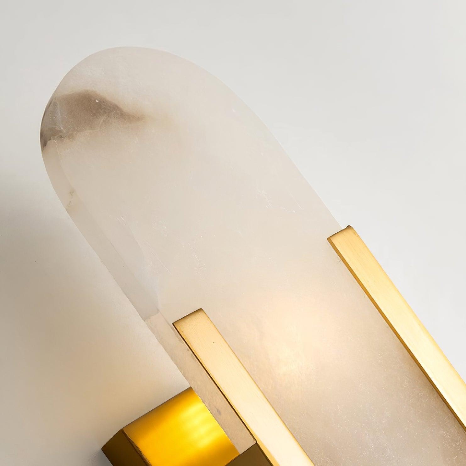 Melange Elongated Alabaster Wall Sconce - Vinlighting